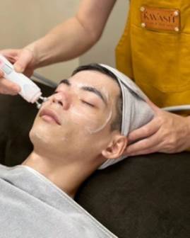 台中美髮控的新寵兒：KWASH韓風科技潔膚，男性皮膚保養新境